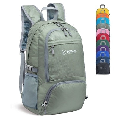 Small foldable backpack hot sale